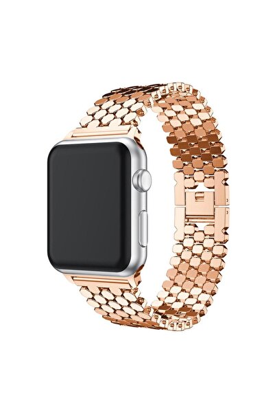 UMD Apple Watch 1 2 3 4 5 6 Ve Se Serisi 42-44 Mm Metal Luna Kordon