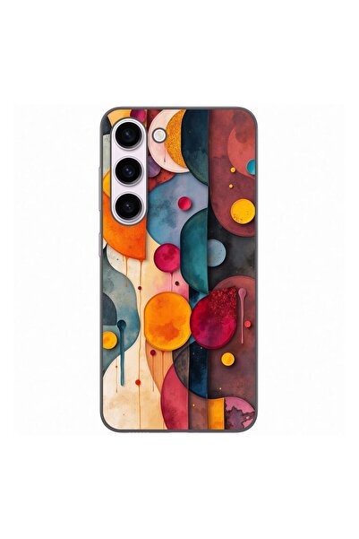 OEM Θήκη συμβατή με Samsung Galaxy S23 από σιλικόνη gel TPU με αφηρημένα σχήμ...