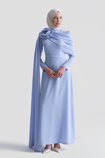 Armine Evening Dress 25Yd9192 Blue