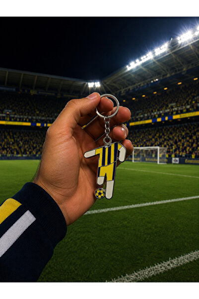 Bk Gift Fan Jersey Football Player Keychain Team Colorful Metal Keychain