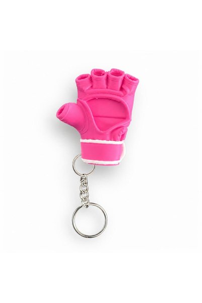 TRİDEON 3D Pink Color Ufc Boxing Glove Model Keychain