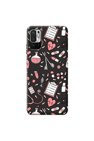 Other Xiaomi Redmi Note 10 Pro 5G Laboratory Black Colored Silicone TPU Θήκη