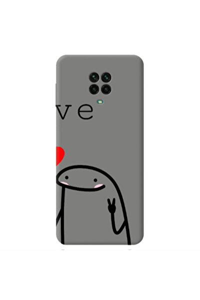 Other Xiaomi Redmi Note 9 Pro Love 2 Grey Colored Silicone TPU Θήκη