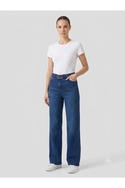 centilmen Ercan Akdeni̇z Lycra Jeans Belt Detailed Trousers 6004