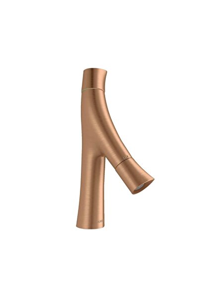 Hansgrohe Baterie de lavoar înaltă AXOR Starck Organic 240 bronz periat cu sifon