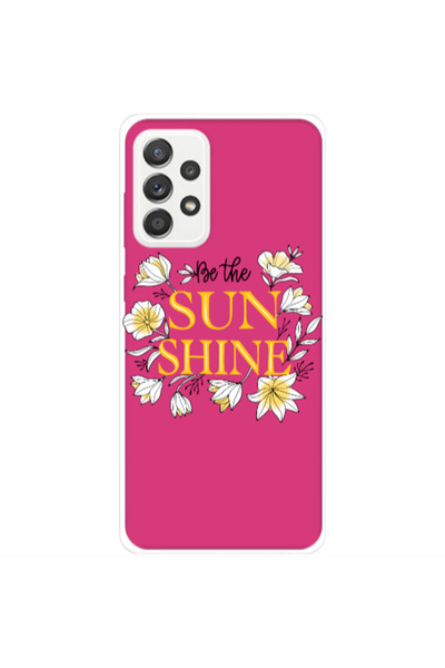 Other Samsung A33 Sun Shine Fuchsia Colored Silicone TPU Θήκη