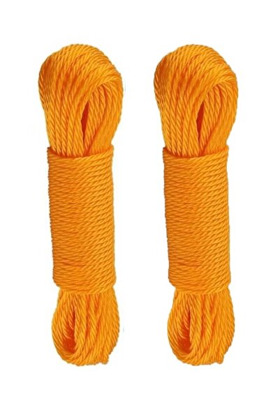 Generic Orange Nylon Clothesline Rope 4mm x 13m Heavy Duty Laundry Line