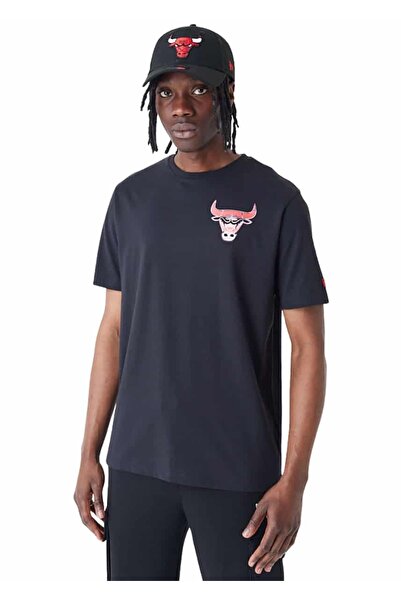 NEW ERA Chicago Bulls NBA Holographic T-Shirt 60435487 - Black
