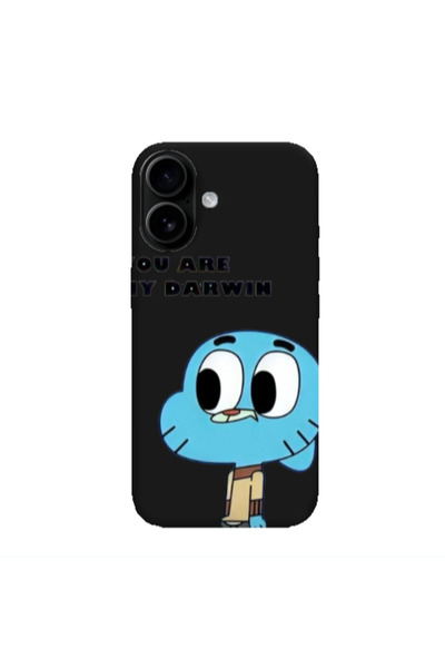 Other Apple Iphone 16 plus You are my darwin Black Colored Silicone TPU Θήκη