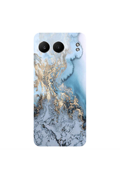 Other Oneplus Nord 4 Marble Gold Design Transparent Silicone TPU Θήκη