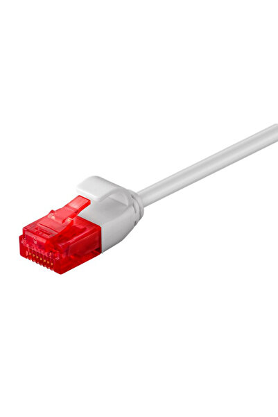 goobay καλώδιο δικτύου 71545, CAT 6 U/UTP, slim, copper, 250MHz, 0.15m, γκρι