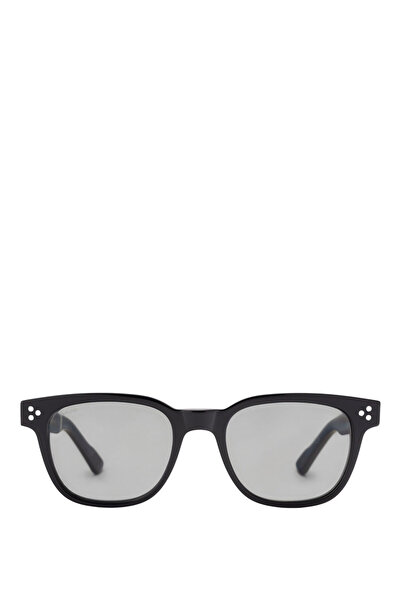 Snob Milano Sna1012 Black Acetate Unisex Sunglasses