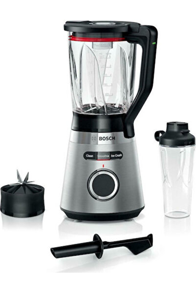 Bosch Μπλέντερ Σειρά 4 με Γυάλινη Κανάτα 1,5 λίτρα 1200W Ανοξείδωτο