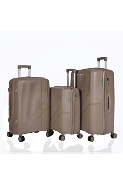 Generic Anti-Breakage Silicone Travel Luggage Set 3 Pieces 28/24/20 Inch Stro...