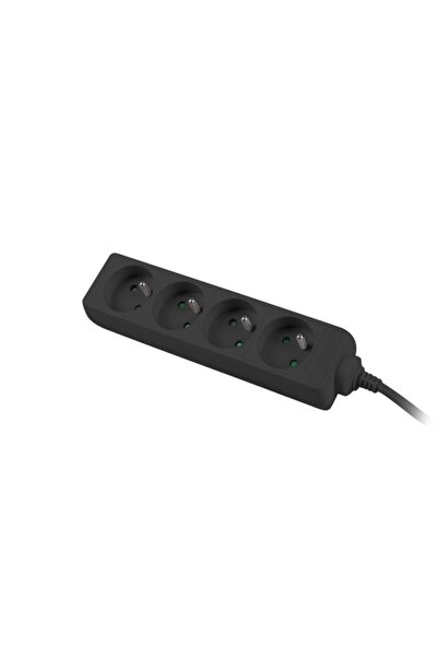 OEM Prelungitor 1.5m, 4 prize , cablu din cupru de calitate superioara, negru