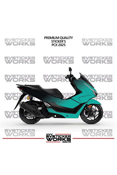 ARONA Honda Pcx 2025 Fairing Sticker Double Color Engine Fairing Model Ready ...