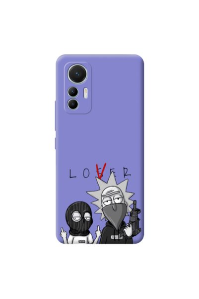 Other Xiaomi Mi 12 Lite Rick Loser Purple Colored Silicone TPU Θήκη