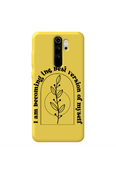 Other Xiaomi Redmi Note 8 Pro I am Becoming Yellow Colored Silicone TPU Θήκη