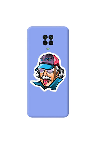 Other Xiaomi Redmi Note 9 Pro Einstein Light Purple Colored Silicone TPU Θήκη