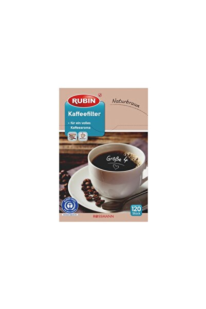 Rubin Kahve Filtresi No.4 120 Adet