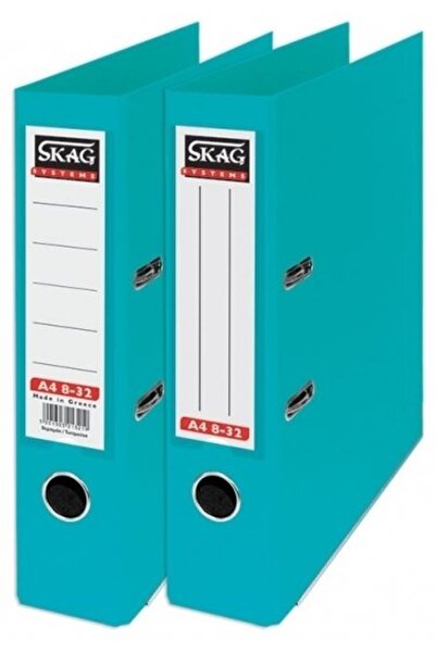 Skag Φάκελος Γραφείου A4 8/32 Τυρκουάζ (213219)