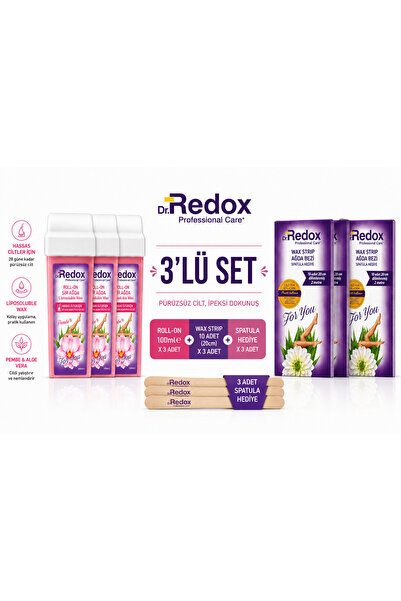 DR REDOX Dr. Redox Professional Care Roll-On Sir Ağda Pudralı Hassas Ciltler ...