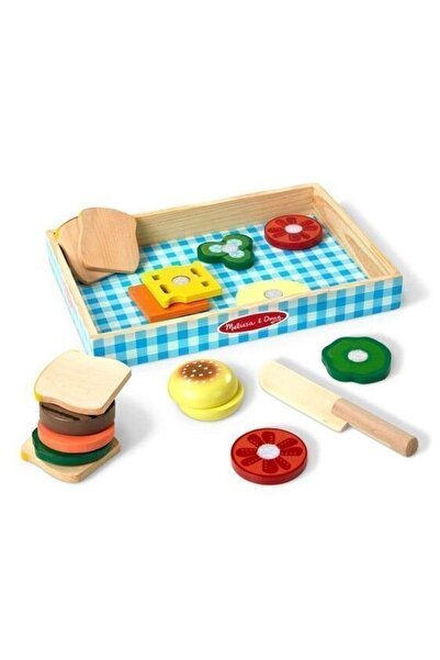 Melissa & Doug Ξύλινο Σετ Παρασκευής Σάντουιτς (10513)