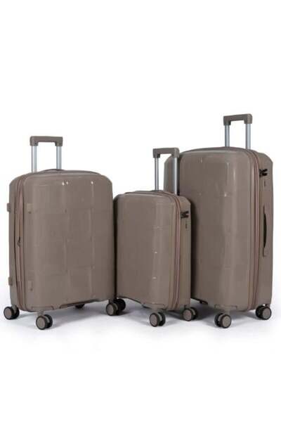 Generic Anti-Breakage Suitcase Set 3 Pieces 28/24/20 Inch Rigid Pp Material U...