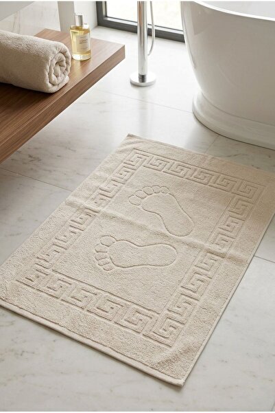 TEXTİLES MAGİC LAMP Patterned Bath Woven Foot Towel - Cotton, Absorbent and S...