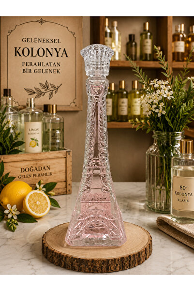 Fürüzan Kolonyaları Eyfel Kulesi Kolonya Şişesi - KİRAZ ÇİÇEĞİ KOLONYASI