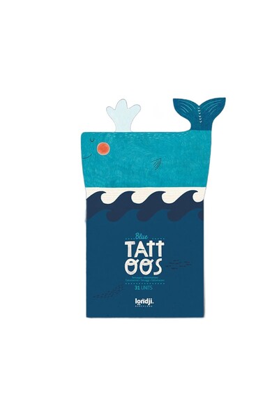 Londji Tatuaje temporare albastre pentru copii