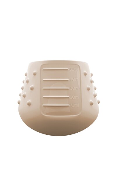 Tidy Tot Μπεζ, Dinky Cup Ποτηράκι Μωρού Σιλικόνης 50ml