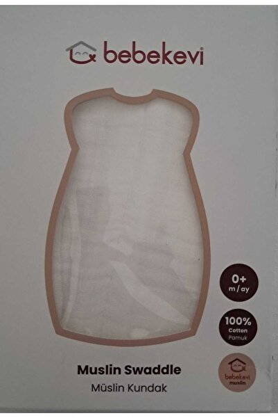 BEBEK KUNDAK 4 Katlı Muslin Fermuarlı Kundak Uni