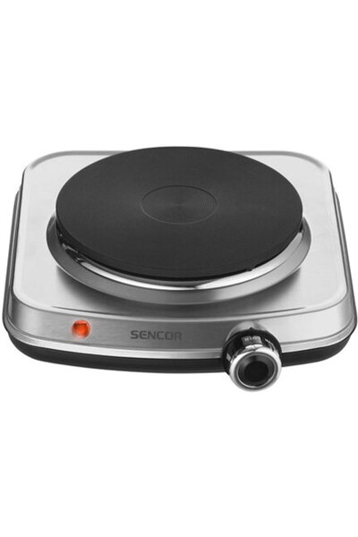Sencor SCP1506SS, 1500 W, 18 cm, Termostat, Indicator luminos Inox