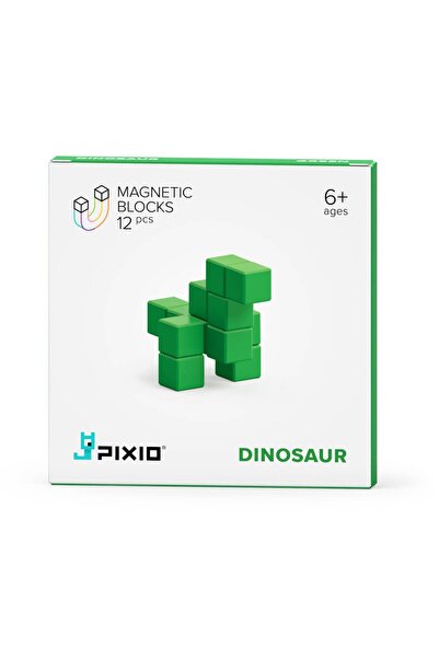 PIXIO Blocuri de construcție Dinozaur Verde 12 |   Seria de culori
