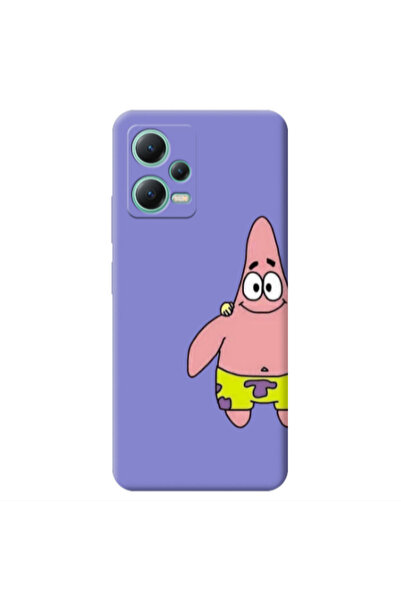Other Xiaomi Redmi Note 12 Pro 5G Spong 1 Purple Colored Silicone TPU Θήκη