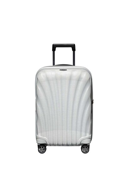 Samsonite C-Lite Beyaz - 55/20 Körüklü Kabin Boy Valiz