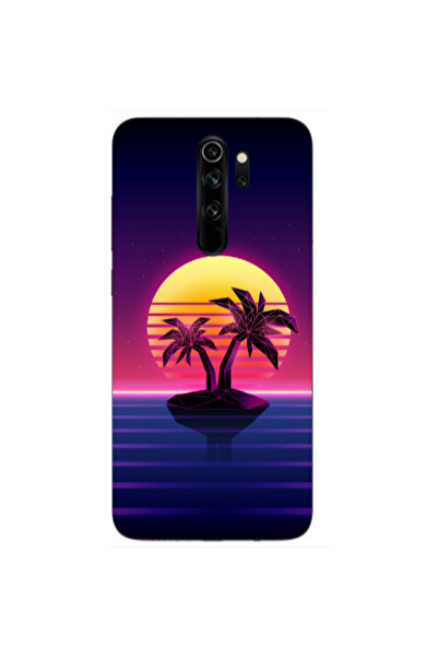 Other Xiaomi Redmi Note 8 Pro Moon and Palmie Transparent Silicone TPU Θήκη