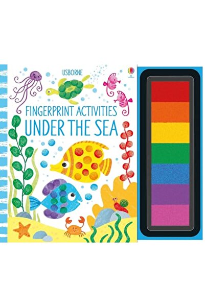 Usborne Publishing أنشطة بصمات الأصابع تحت البحر