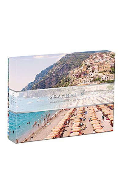 Galison Puz 5 Double Side Ptcd Gray Malin Italy