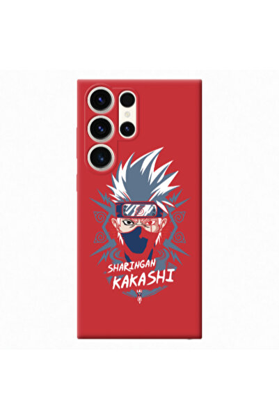 Other Samsung S24 Ultra Anime Mangoo Red Colored Silicone TPU Θήκη