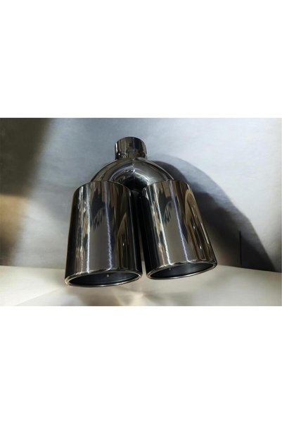 Ness UNIVERSAL 100 MM TİTANYUM ÇİFTLİ EŞİT EGZOZ UCU