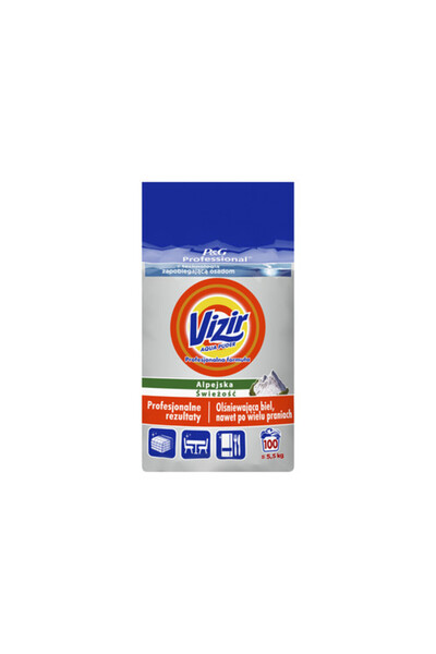 Vizir Detergent rufe Vizir, prospetime alpina, 100 spalari, 5.5kg