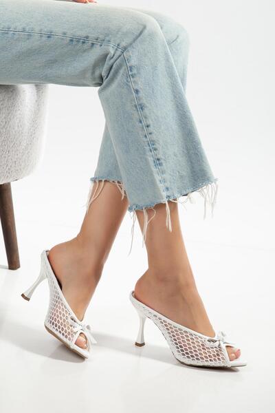 SUİNS SHOES Papuci de damă Suins Worly Model Daisy cu plasă cu model