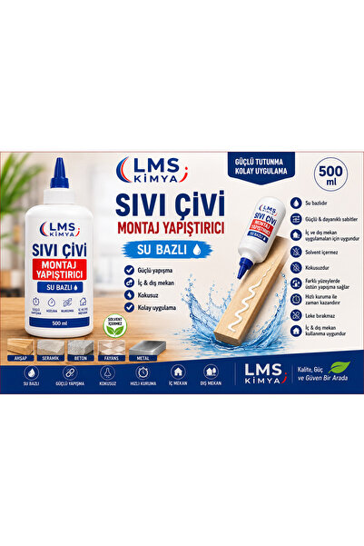 LMS Akrilik sıvı çivi tutkalı