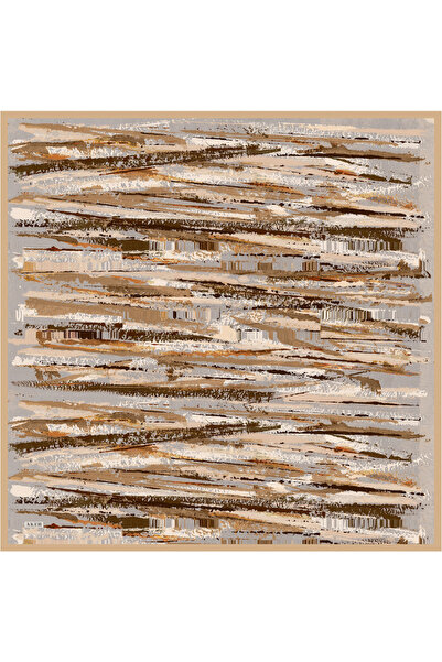 Aker Orange 90X90 Silk Twill Scarf