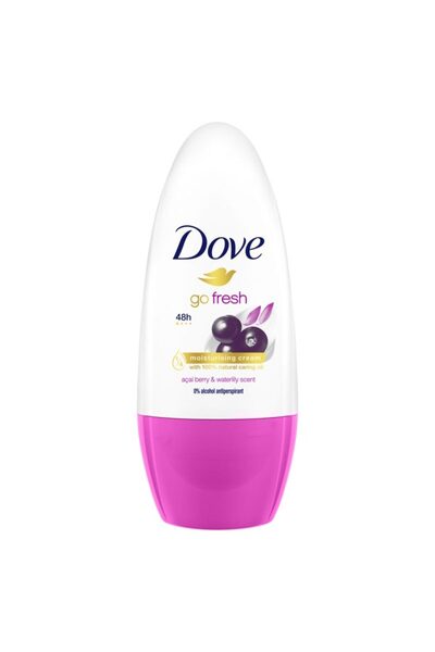 Dove Antiperspirant Roll-On, Dove, 50 ml Go Fresh Acai Berry Waterlily