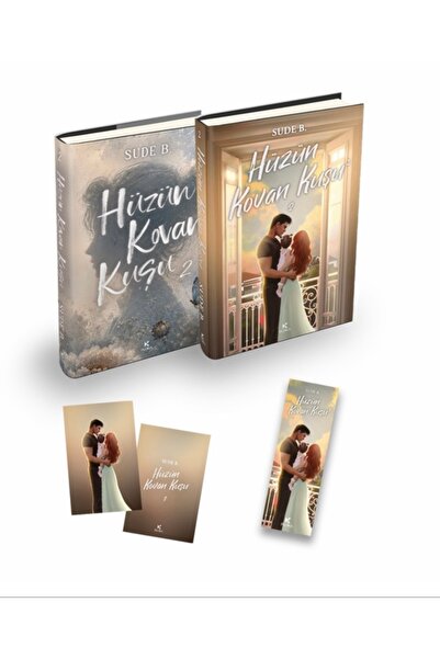 Pukka yayınları HÜZÜN KOVAN KUŞU 2 CİLTLİ ÇİFT ŞÖMİZLİ—SUDE B.