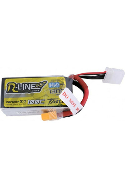 TATTU Μπαταρία Li-Po R-Line 15.2V 1300mAh 150C 4S XT60 για Drone 2 Τεμάχια
