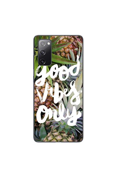 OEM Husa compatibila cu Samsung Galaxy S20 FE Silicon Gel Tpu Model Good Vibe...
